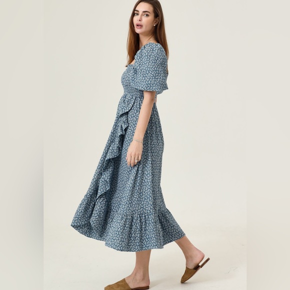 Nothing Fits But Hina Dress in Prussian - Picture 3 of 16